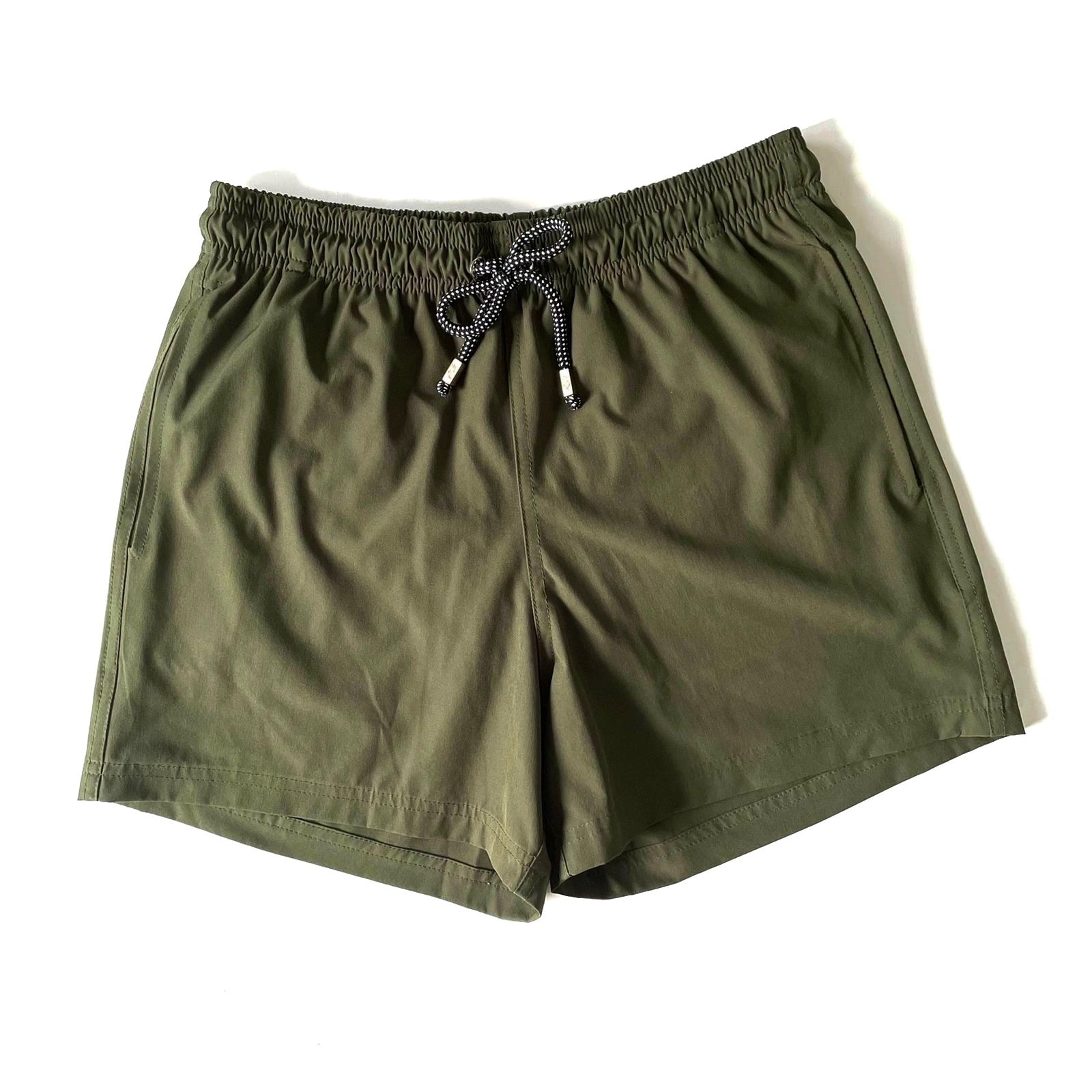 Army green deals swim trunks