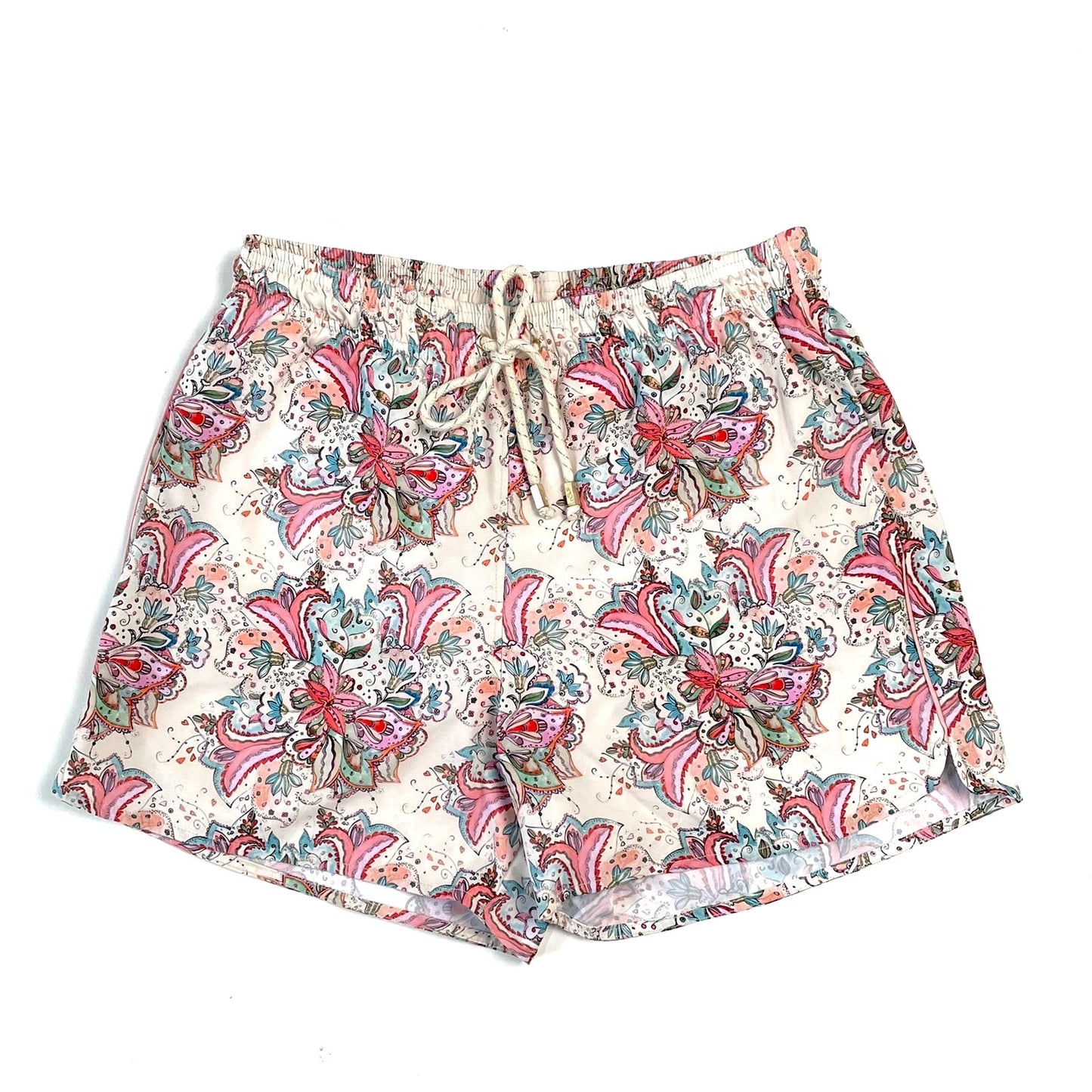 MEN FLOWERS SWIM TRUNK