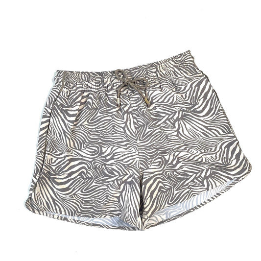 MEN ZEBRA SWIM TRUNK